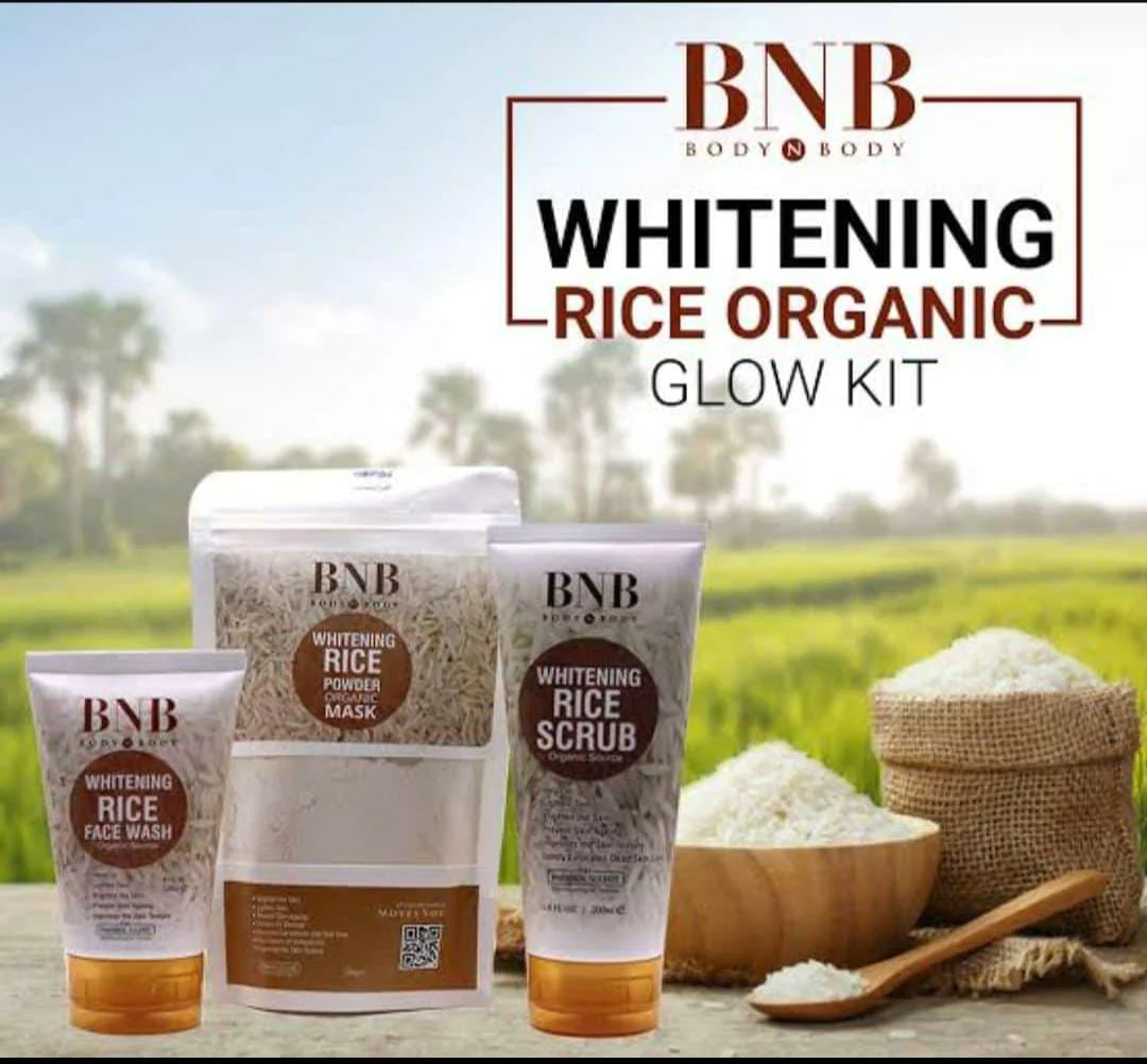 BNB Box - Rice Extract Bright &amp; Glow Kit