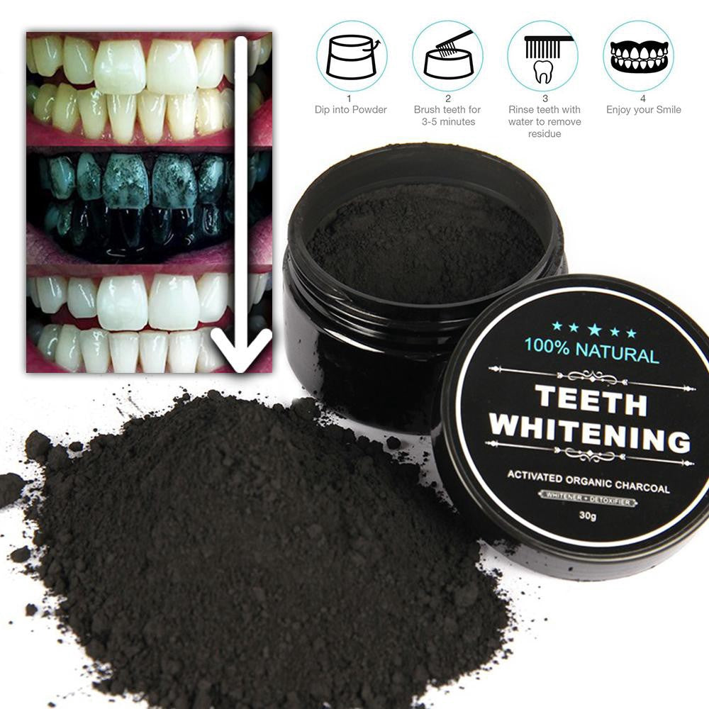 Activated Charcoal Teeth Whiting Powder