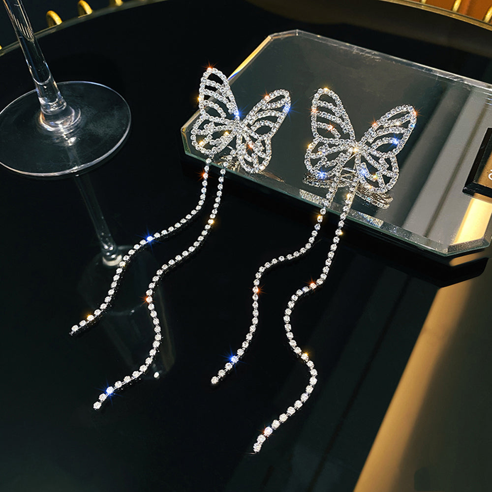 Tassel Butterfly Earrings